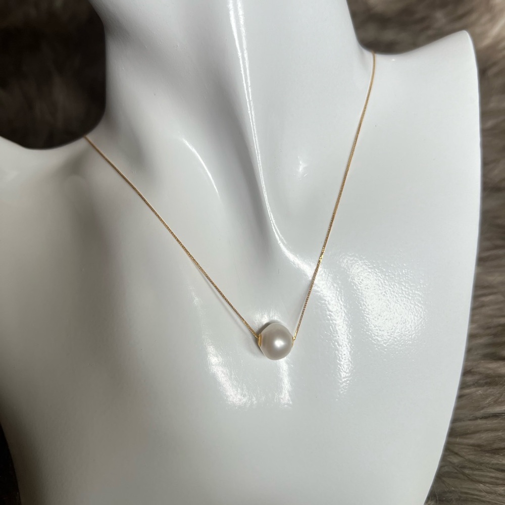❌SOLD❌18k Fresh Water Pearl Necklace